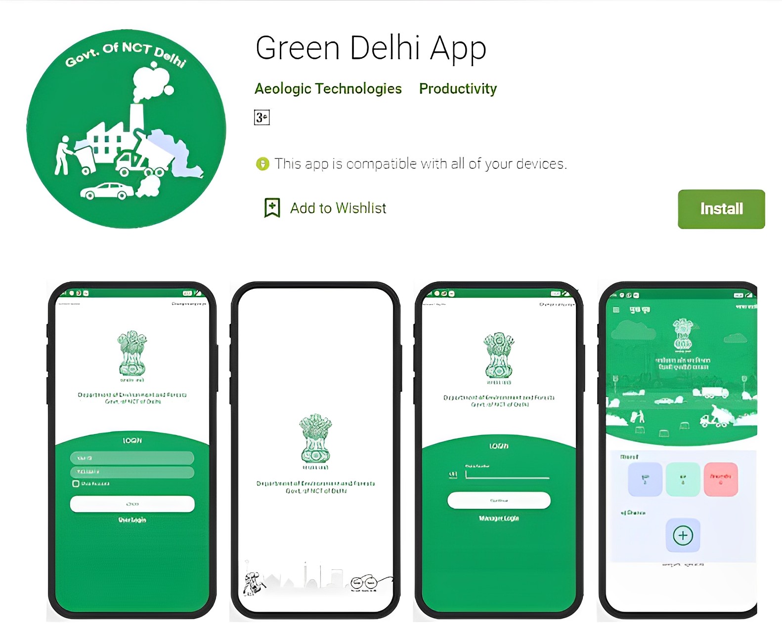 Green Delhi App