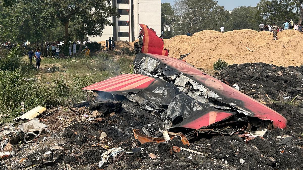 air plane crash Ahmedabad