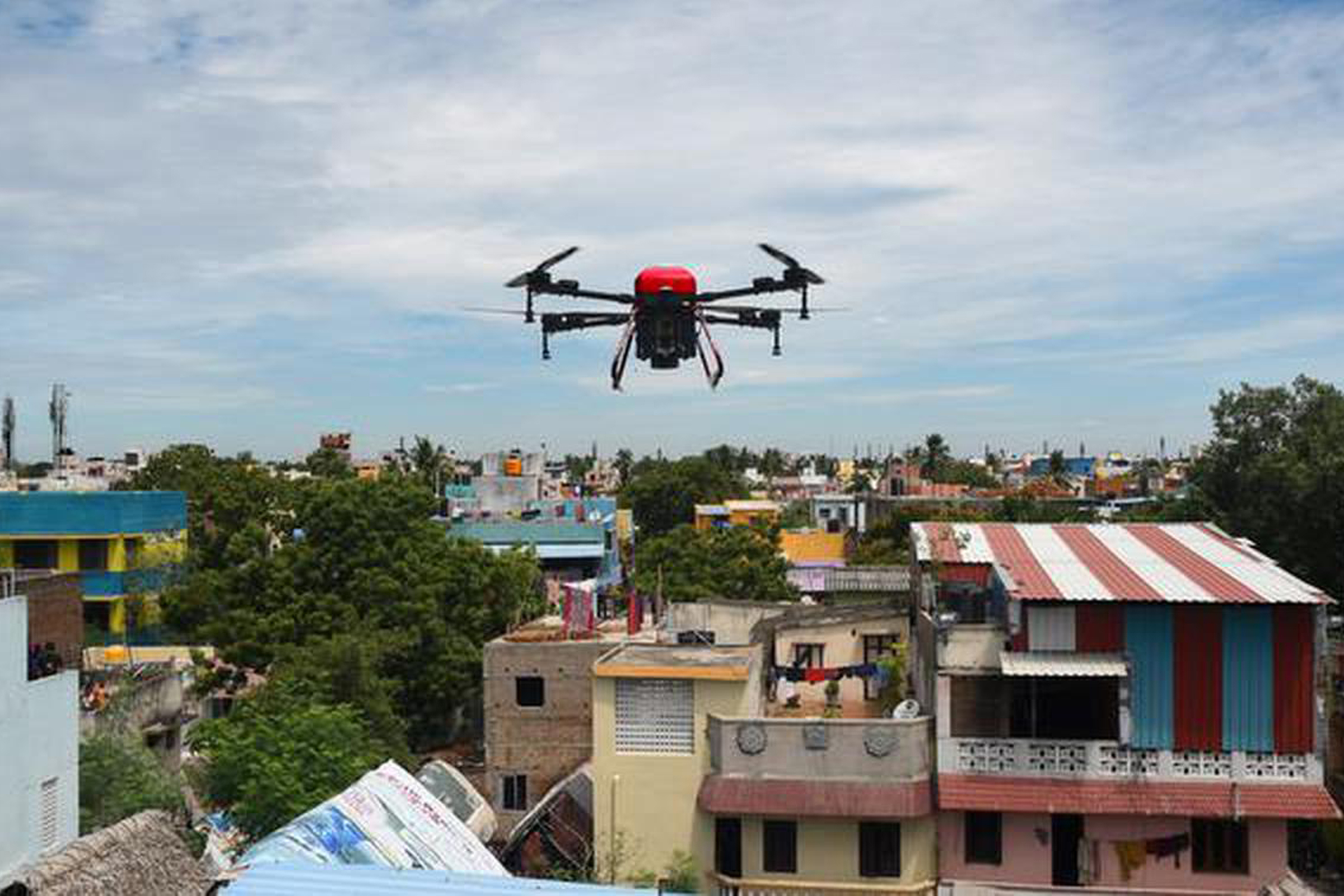 Indiaâ€™s First Drone Management-System