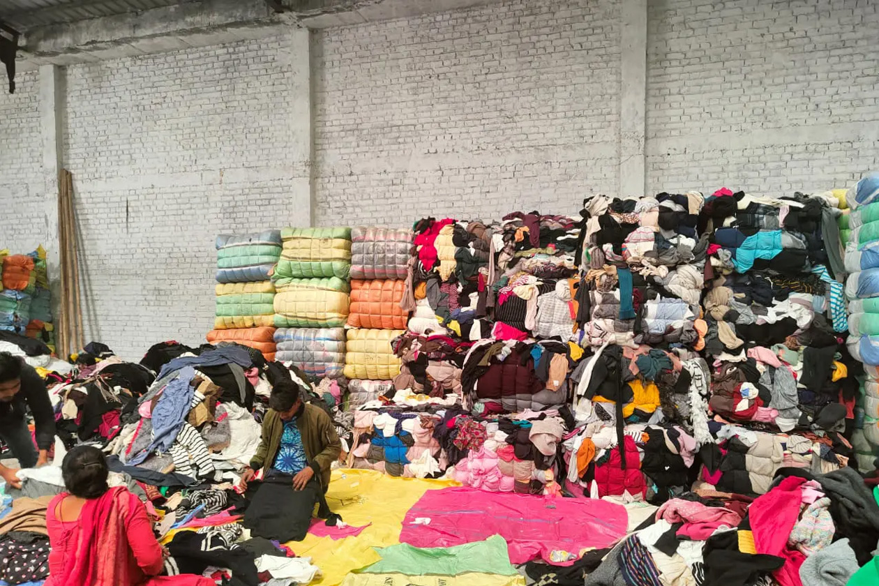 textile waste in India