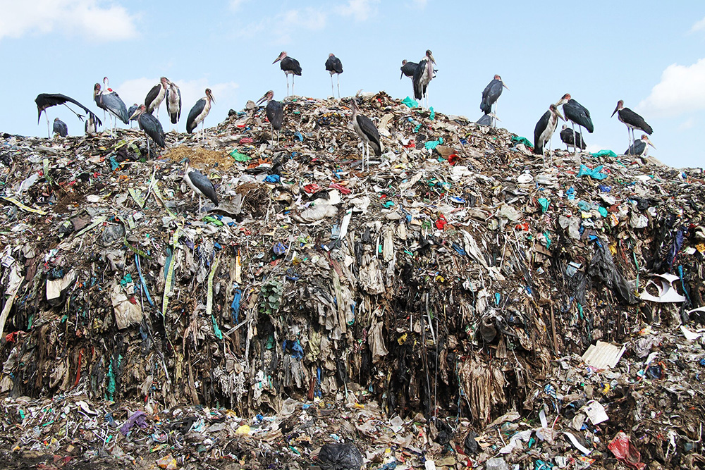 textile waste in India