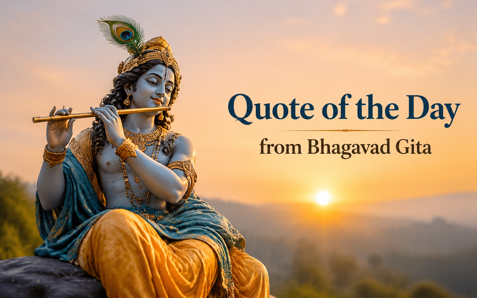 Quote of the Day | Bhagavad Gita